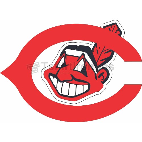 Cleveland Indians T-shirts Iron On Transfers N1548 - Click Image to Close